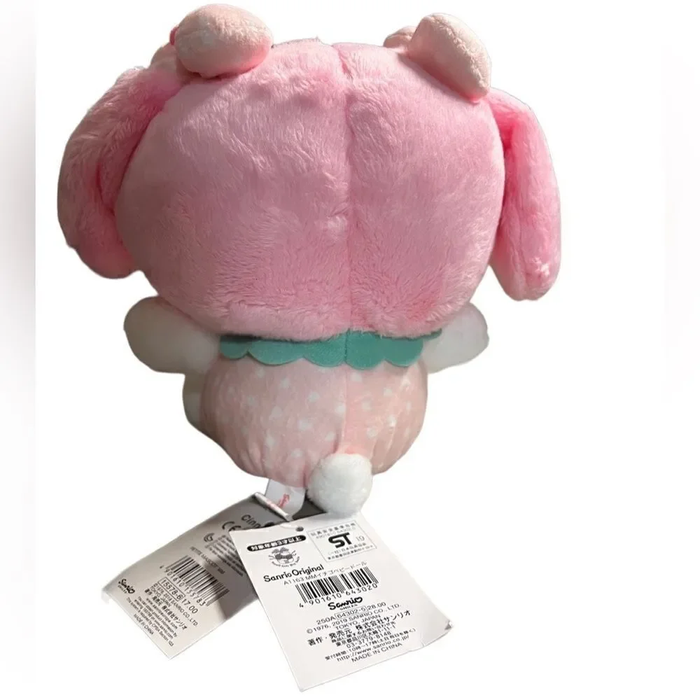 8 Inch Cute My Melody Plush Toys, Strawberry Stuffed Animal Pillow Doll